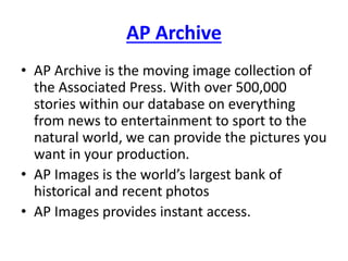The associated press(ap) | PPT