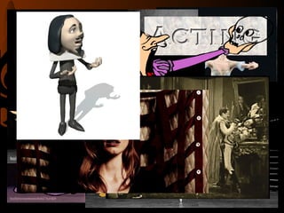 Theater Arts
• All the arts are found in THEATER…such as,

 