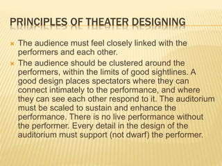 Theater design | PPTX