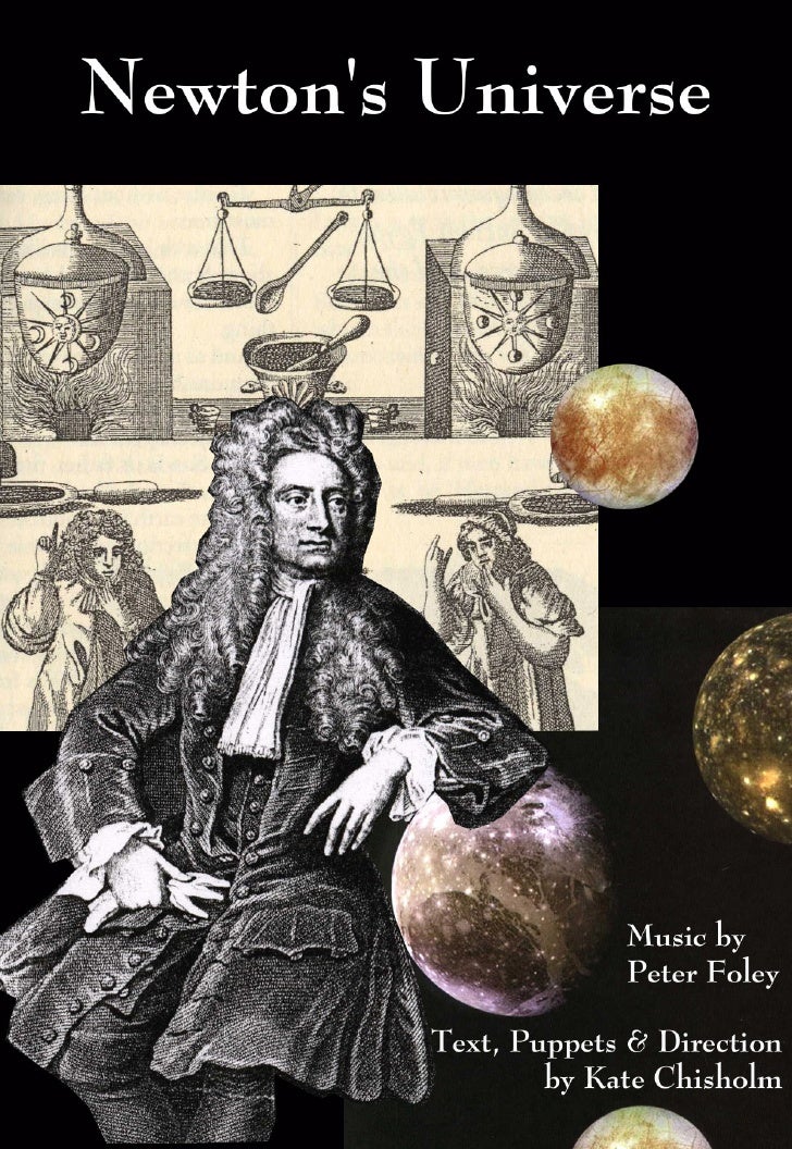 Theater Postcard Newton\'s Universe