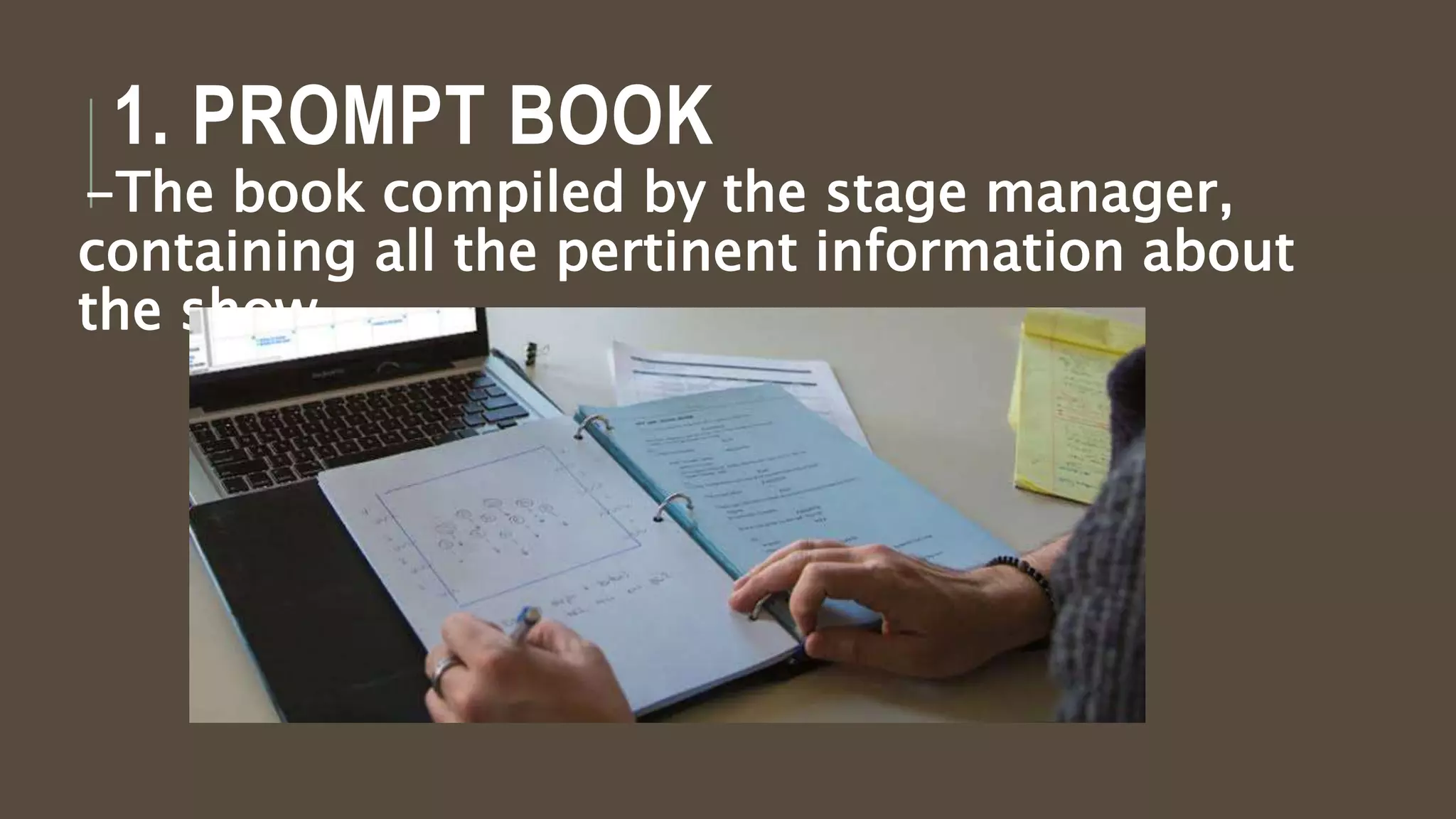 English 9 Theater technical vocabulary (equipment) | PPTX