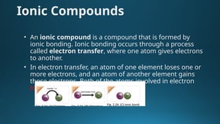 The Atomic structure,Ionisation and formig of simple Ionic bonds. | PPTX