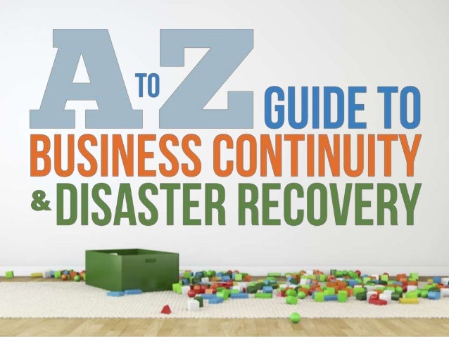 Business continuity disaster recovery dissertation