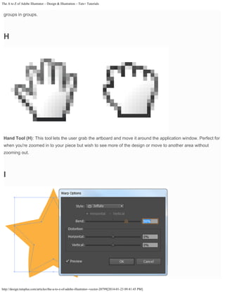 Design Tutsplus The A to Z of Adobe Illustrator – design & illustration | PDF