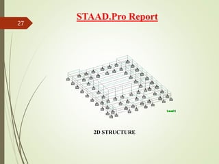 STAAD.Pro Report
2D STRUCTURE
27
 