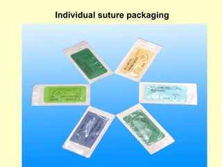 Individual suture packaging
 