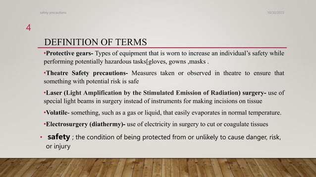 theatre safety .pptx | First Aid | Injuries