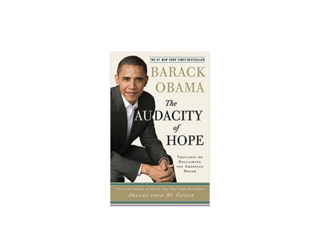 [P.D.F.] The Audacity of Hope Thoughts on Reclaiming the American Dre…