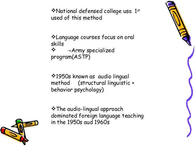 The audio lingual method (1)