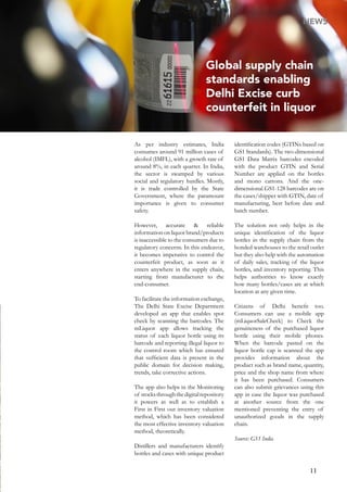 11
The Authentication Times | Issue 37
Global supply chain
standards enabling
Delhi Excise curb
counterfeit in liquor
As p...