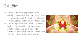 The Autoimmune Solutions by Dr. Tom O'Bryan | PPT