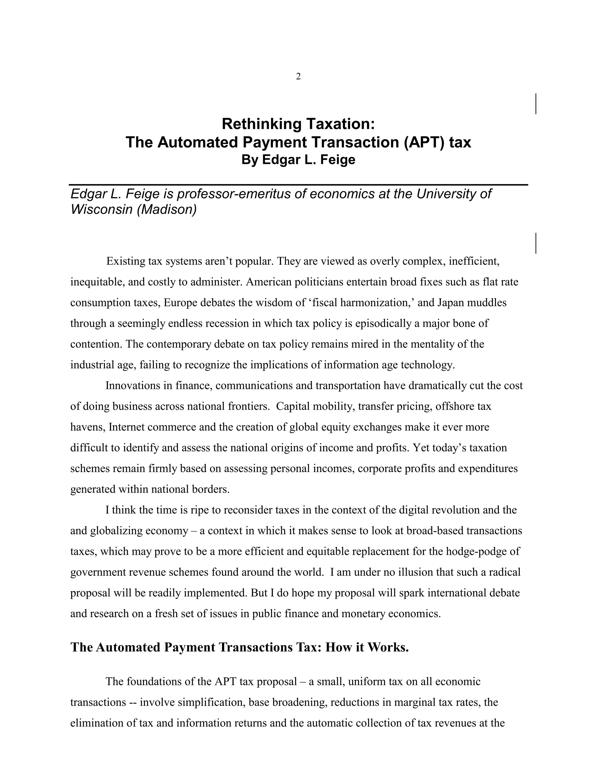 The automated payment transaction tax PDF