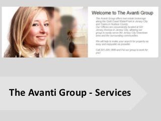 The Avanti Group - Services
 