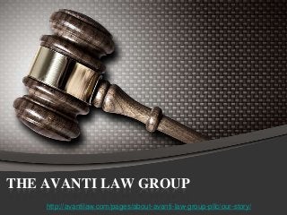 THE AVANTI LAW GROUP
http://avantilaw.com/pages/about-avanti-law-group-pllc/our-story/
 