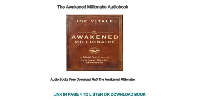 Audio Books Free Download Mp3 The Awakened Millionaire