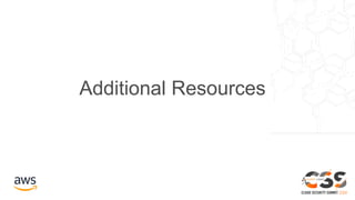 Additional Resources
 