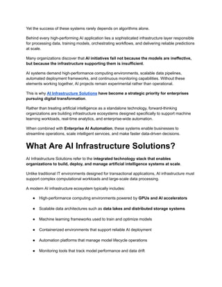 The Backbone of Intelligent Enterprises_ Why AI Infrastructure ...