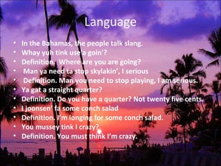 The bahamas | PPT