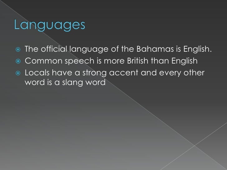 Language Of Barbados And Bahamas at Giovanna Hilliard blog