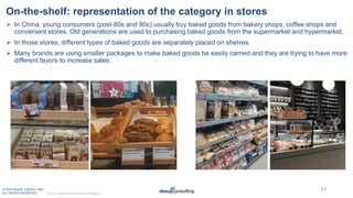 © 2019 DAXUE CONSULTING
ALL RIGHTS RESERVED
On-the-shelf: representation of the category in stores
43
Source: pictures fro...