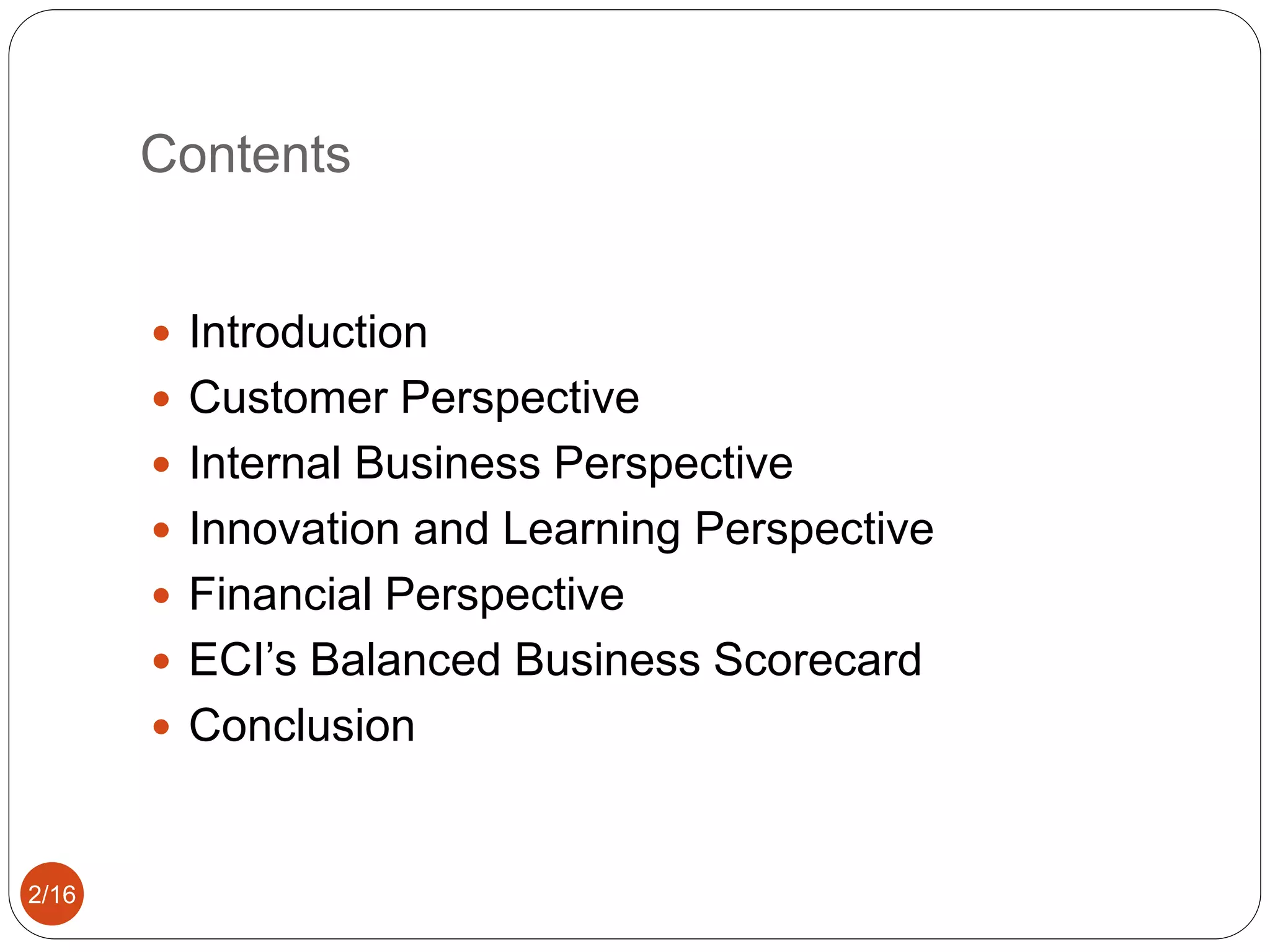 BALANCED SCORECARD MEASURES THAT DRIVE PERFORMANCE visual data 6