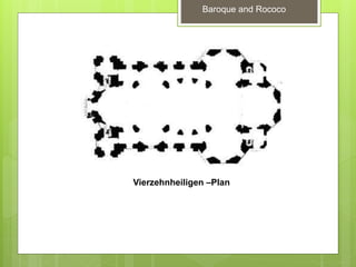 Baroque and Rococo
Vierzehnheiligen –Plan
 