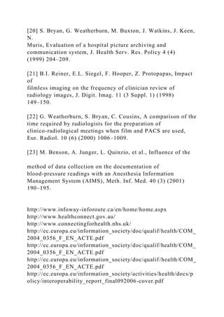 The Barriers to Electronic Medical Record Systems and How to O.docx