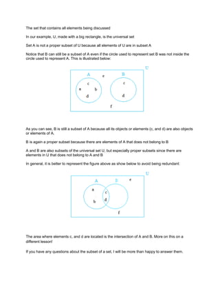 The basic concept of sets | DOCX
