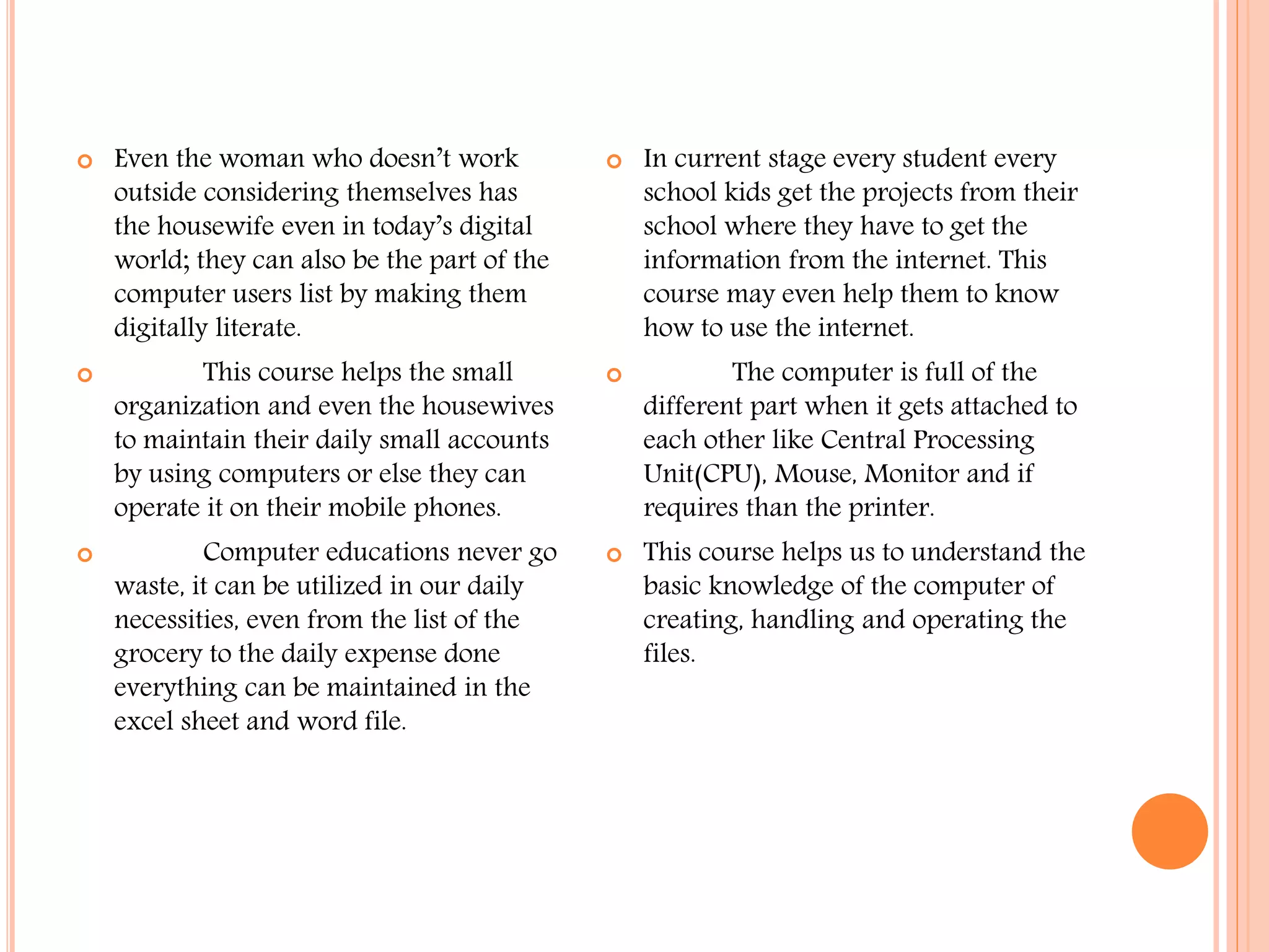 The basic knowledge of computer | PPTX