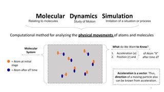 The Basic of Molecular Dynamics Simulation | PPT