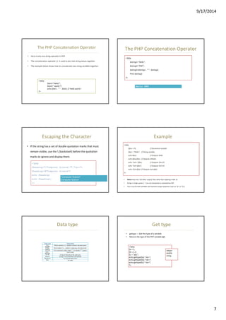 Materi Dasar PHP | PDF