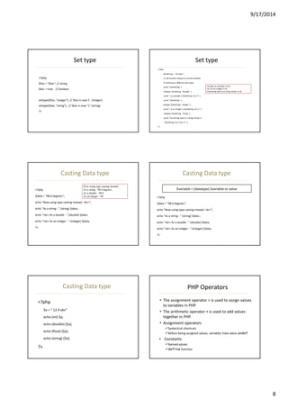 Materi Dasar PHP | PDF