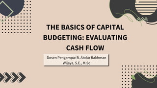 THE BASICS OF CAPITAL BUDGETING IN FINANCIAL MANAGEMENT | PDF