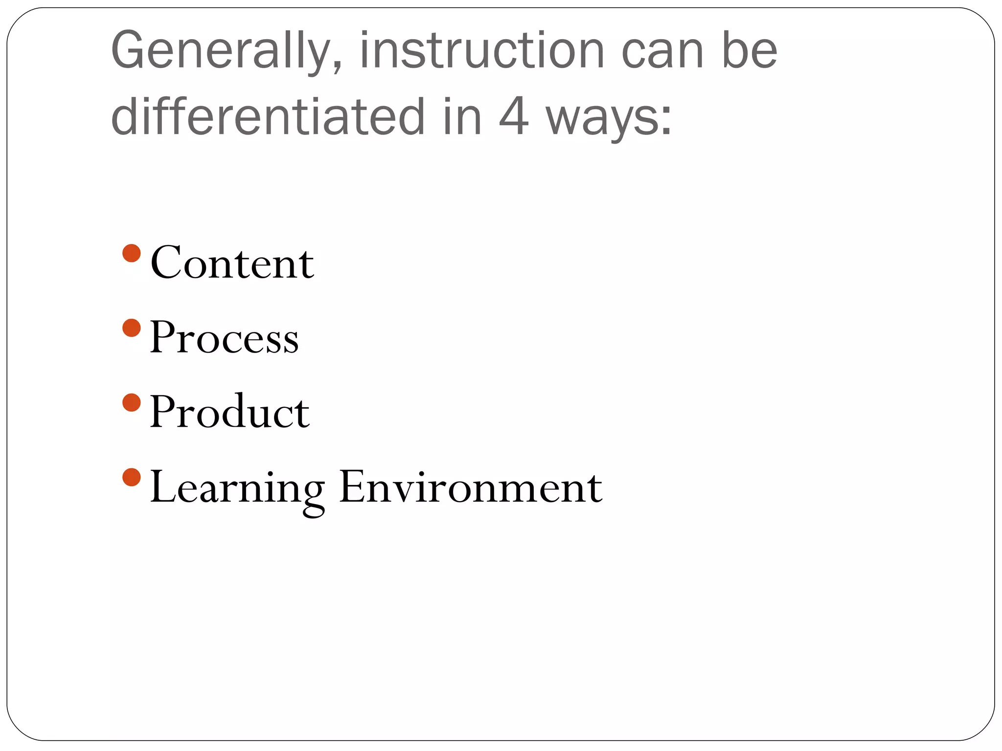 The Basics of Differentiating | PPT