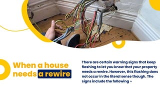 The Basics of Electrical Rewire – The Cost and The Days Factors | PPT