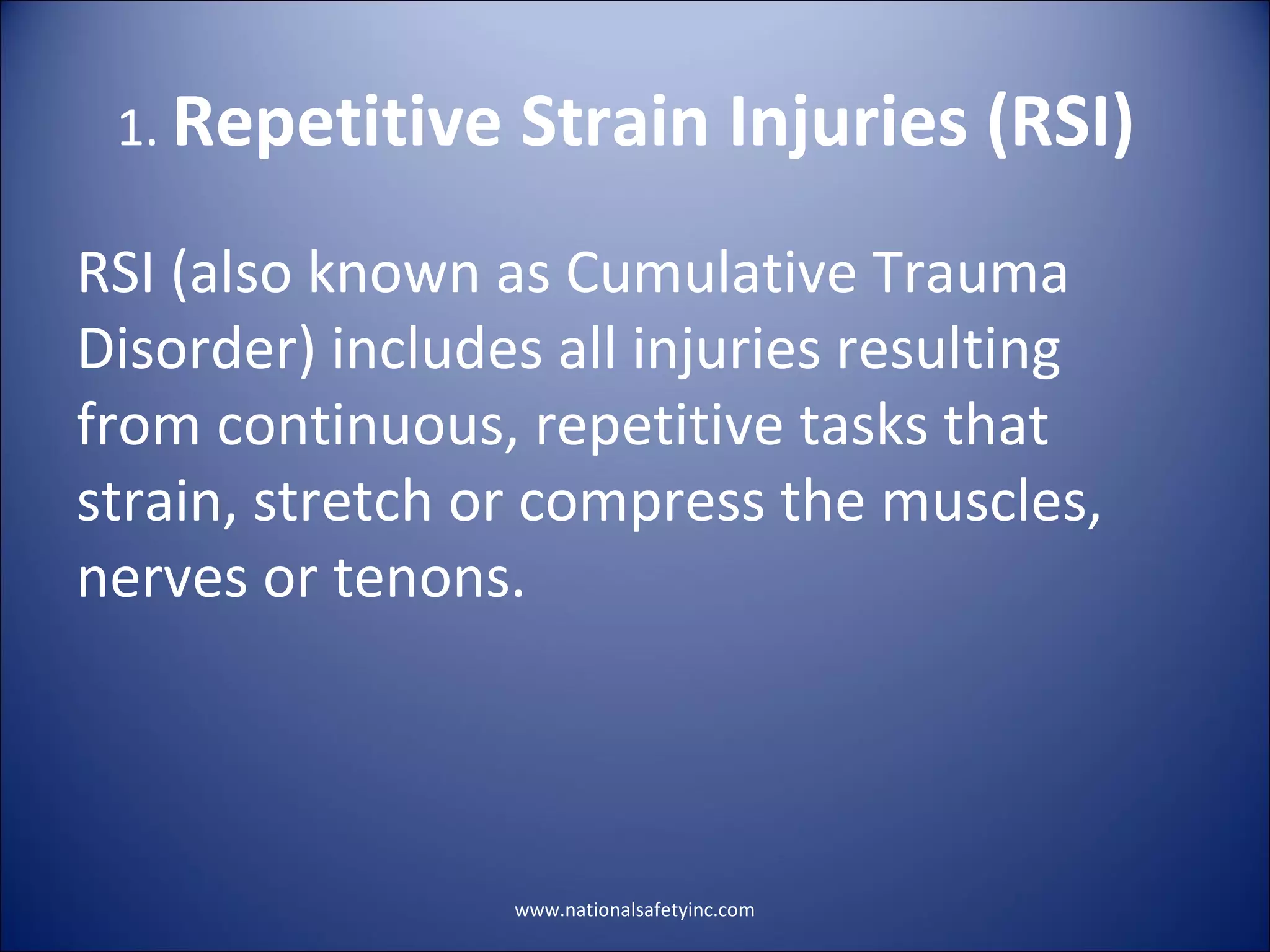 The basics of ergonomics | PPT | Injuries | Diseases and Conditions