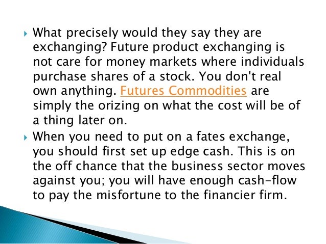 Futures options trading basics