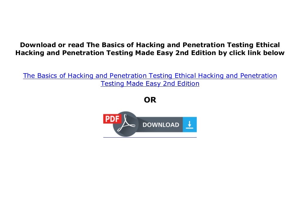  download p d f library the basics of hacking and penetration t 