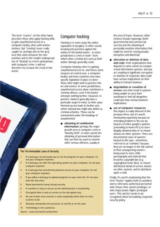 The Basics of Protecting Against Computer Hacking | PDF