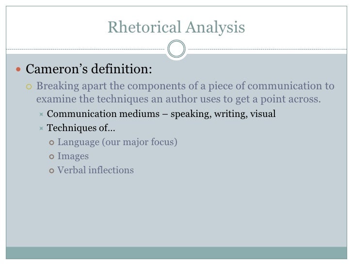 How to Write a Rhetorical Analysis | Key Concepts & Examples rhetorical analysis meaning