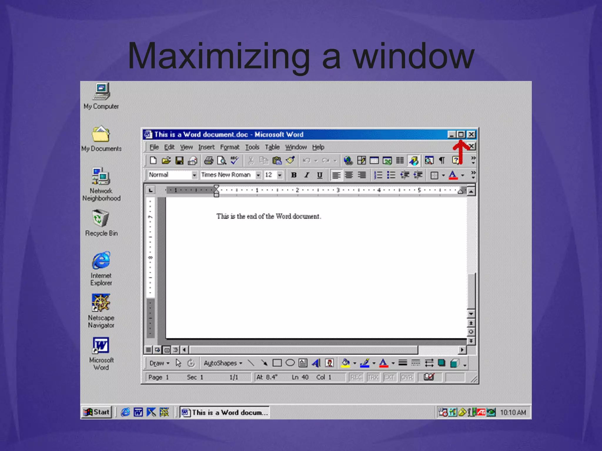 The basics of windows | PPT