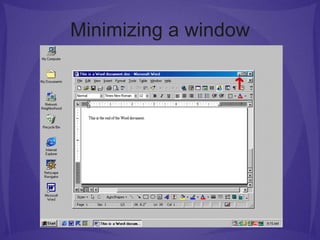 The basics of windows | PPT