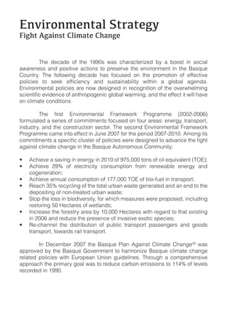 !"#$%&"'(")*+,-)%*)(./,
0$.1),2.*$"3),4+$'*)(,41*".(


!       "#$! %$&'%$! ()! *#$! +,,-.! /'.! &#'0'&*$012$%! 34! '! 3((.*! 15! .(&1'6!
'/'0$5$..! '5%! 7(.1*18$! '&*1(5.! *(! 70$.$08$! *#$! $5810(59$5*! 15! *#$! :'.;<$!
=(<5*04>! "#$! )(66(/15?! %$&'%$! #'.! )(&<.$%! (5! *#$! 70(9(*1(5! ()! $))$&*18$!

@5810(59$5*'6!7(61&1$.!'0$!5(/!%$.1?5$%!15!0$&(?51*1(5!()!*#$!(8$0/#$6915?!

(5!&619'*$!&(5%1*1(5.


)(09<6'*$%!'!.$01$.!()!&(991*9$5*.!)(&<.$%!(5!)(<0!'0$'.A!$5$0?4B!*0'5.7(0*B!
15%<.*04B! '5%! *#$! &(5.*0<&*1(5! .$&*(0>! "#$! .$&(5%! @5810(59$5*'6! C0'9$/(0D!
E0(?0'99$!&'9$!15*(!$))$&*!15!F<5$!G--H!)(0!*#$!7$01(%!G--HIG-+->!J9(5?!1*.!

'?'15.*!&619'*$!&#'5?$!15!*#$!:'.;<$!J<*(5(9(<.!=(99<51*4A

    J$8$!'!.'815?!15!$5$0?4!15!G-+-!()!,HKB---!*(5.!()!(16!$;<18'6$5*!L"M@NO!
    J$8$! G,P! ()! $6$&*01&1*4! &(5.<97*1(5! )0(9! 0$5$/'36$! $5$0?4! '5%!
    &(?$5$0'*1(5O!
    J$8$!'55<'6!&(5.<97*1(5!()!+HHB---!"M@!()!31(I)<$6!15!*0'5.7(0*O!
    Q$'&#!RKP!0$&4&615?!()!*#$!*(*'6!<03'5!/'.*$!?$5$0'*$%!'5%!'5!$5%!*(!*#$!
    %$7(.1*15?!()!5(5I*0$'*$%!<03'5!/'.*$O!
    S*(7!*#$!6(..!15!31(%18$0.1*4B!)(0!/#1&#!9$'.<0$.!/$0$!70(7(.$%B!15&6<%15?!
    0$.*(015?!K-!T$&*'0$.!()!/$*6'5%.O!
    U5&0$'.$!*#$!)(0$.*04!'0$'!34!+-B---!T$&*'0$.!/1*#!0$?'0%!*(!*#'*!$V1.*15?!
    15!G--W!'5%!0$%<&$!*#$!70$.$5&$!()!158'.18$!$V(*1&!.7$&1$.O!
    Q$I&#'55$6! *#$! %1.*013<*1(5! ()! 7<361&! *0'5.7(0*! 7'..$5?$0.! '5%! ?((%.!
    *0'5.7(0*B!*(/'0%.!0'16!*0'5.7(0*>

!        U5! X$&$93$0! G--H! *#$! :'.;<$! E6'5! J?'15.*! =619'*$! =#'5?$RY! /'.!
'770(8$%!34!*#$!:'.;<$!Z(8$059$5*!*(!#'09(512$!:'.;<$!&619'*$!&#'5?$!
0$6'*$%! 7(61&1$.! /1*#! @<0(7$'5! [51(5! ?<1%$615$.>! "#0(<?#! '! &(970$#$5.18$!
'770('&#!*#$!7019'04!?('6!/'.!*(!0$%<&$!&'03(5!$91..1(5.!*(!++P!()!6$8$6.!
0$&(0%$%!15!+,,->
 