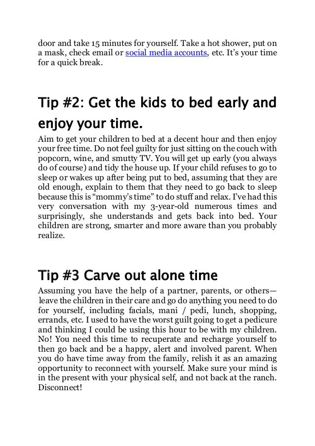 Kabadian Sinai Self Care Tips For Busy Moms