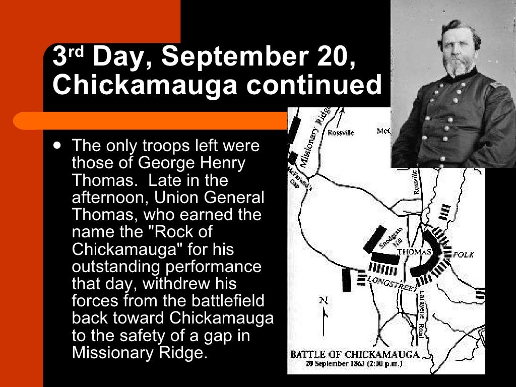 The Battle of Chickamauga