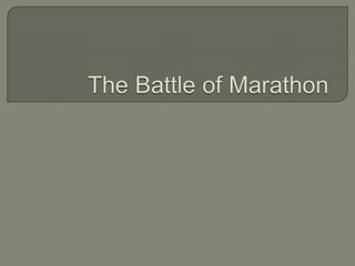 The Battle of Marathon 