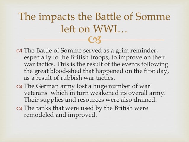 how far did general haig deserve to be known as butcher of the somme essay Does haig deserve to be called the butcher of the somme field marshal haig was the commander-in-chief at the somme he is called the butcher because people hold him responsible for the deaths of the battle. how far did general haig deserve to be known as butcher of the somme essay Does haig deserve to be called the butcher of the somme field marshal haig was the commander-in-chief at the somme he is called the butcher because people hold him responsible for the deaths of the battle.