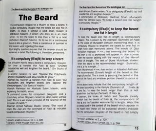 The beard and the sunnah of the ambiya by mufti saeed ahmad paalanpuri ...