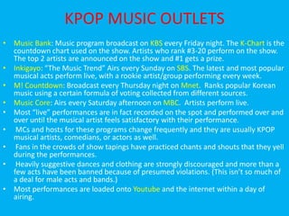 Likes to MC (host) various TV shows