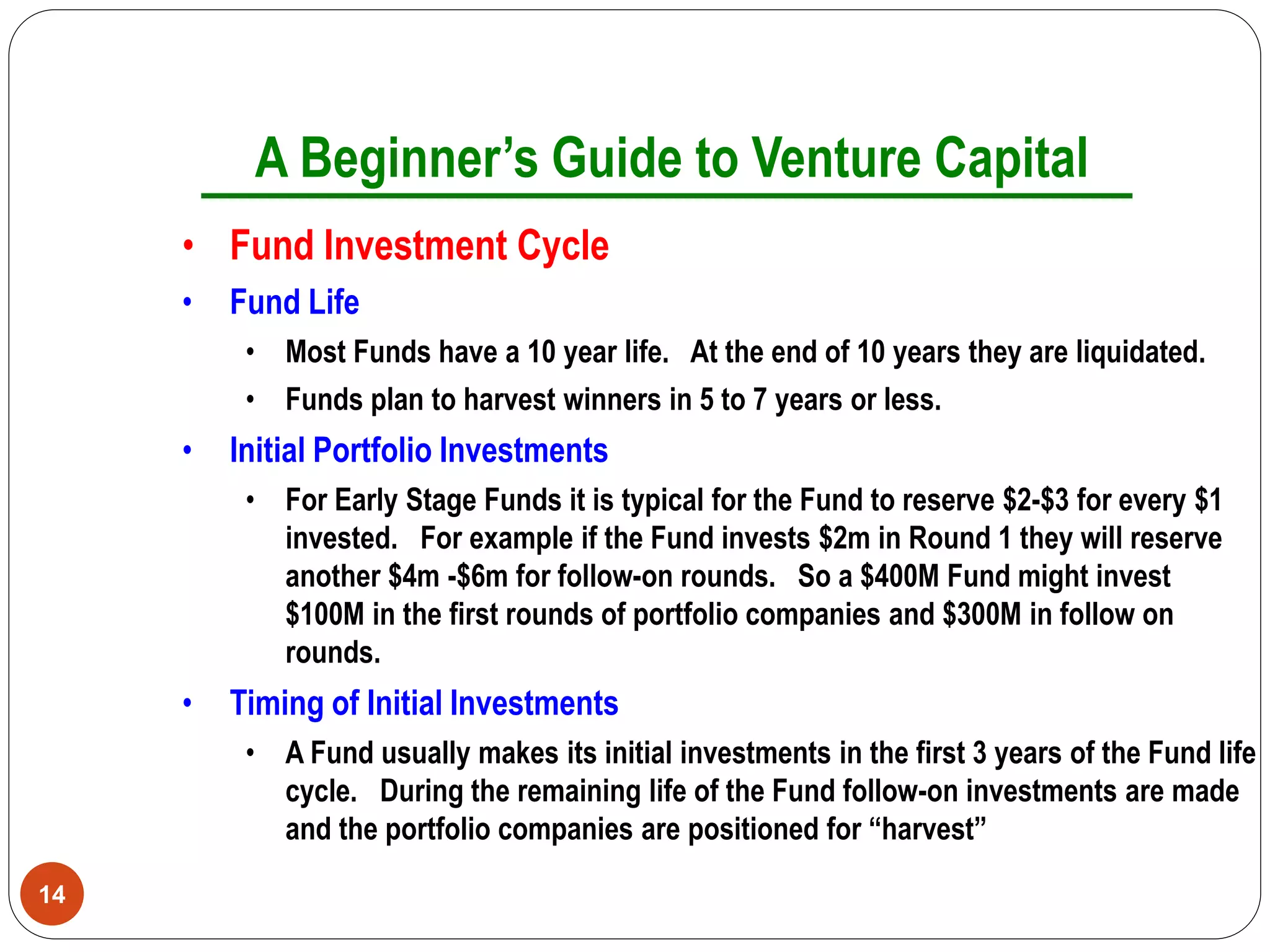 The beginners guide to venture capital by jimmy stepanian | PPTX